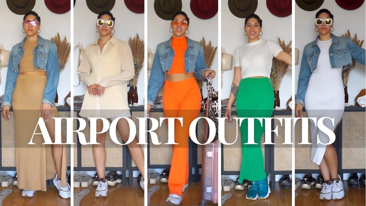 Airport Outfit Ideas | How to Travel in Style