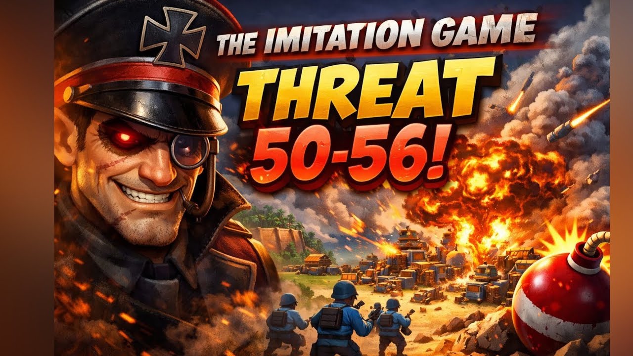 Imitation game threat 50-56 #boombeach
