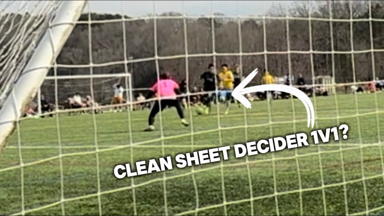 CRAZY 1st half 1v1 gets me the clean sheet 