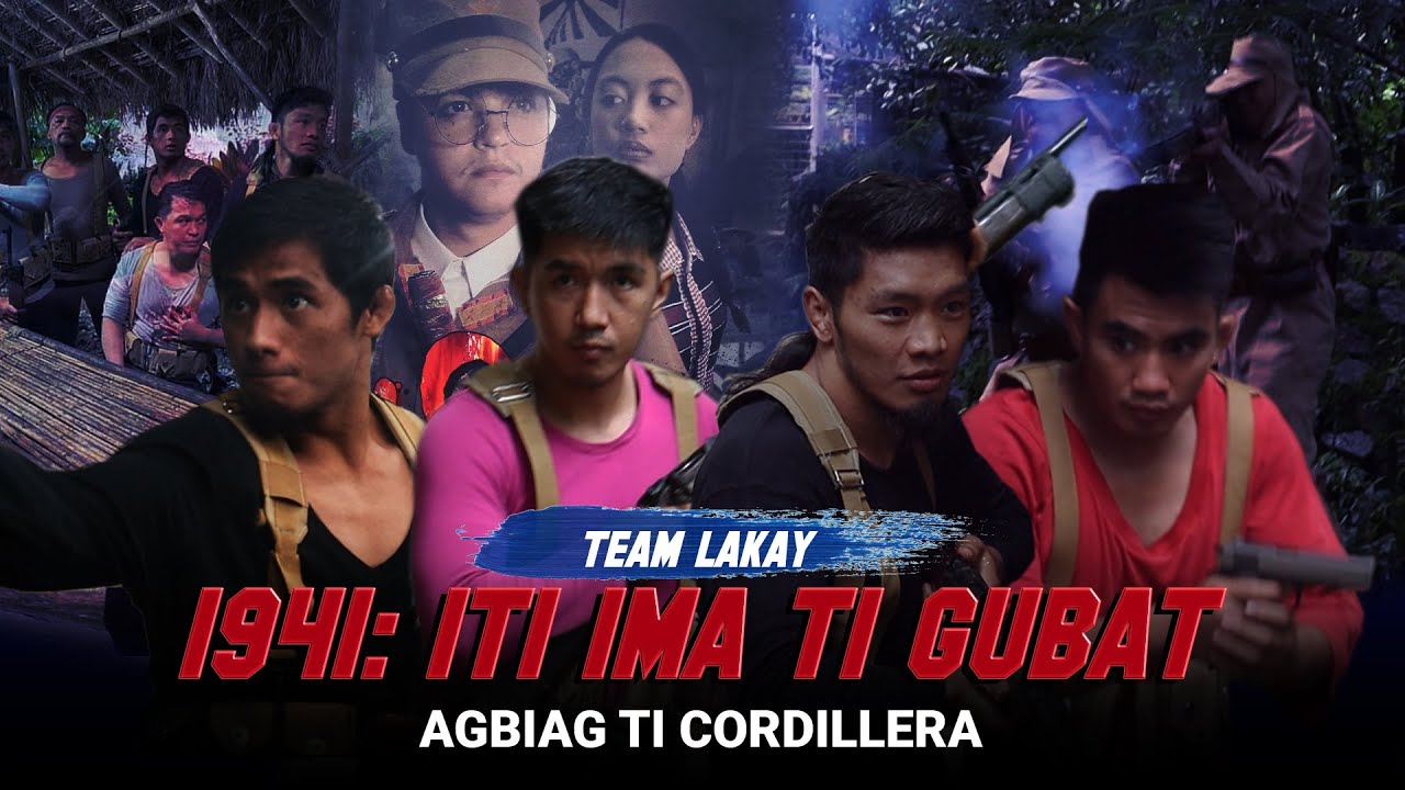 TEAM LAKAY 1941 CORDILLERA ITI IMA TI GUBAT MOVIE SHOOTING | VLOG
