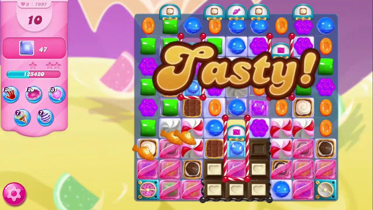Candy Crush Saga LEVEL 7997 NO BOOSTERS (second version)