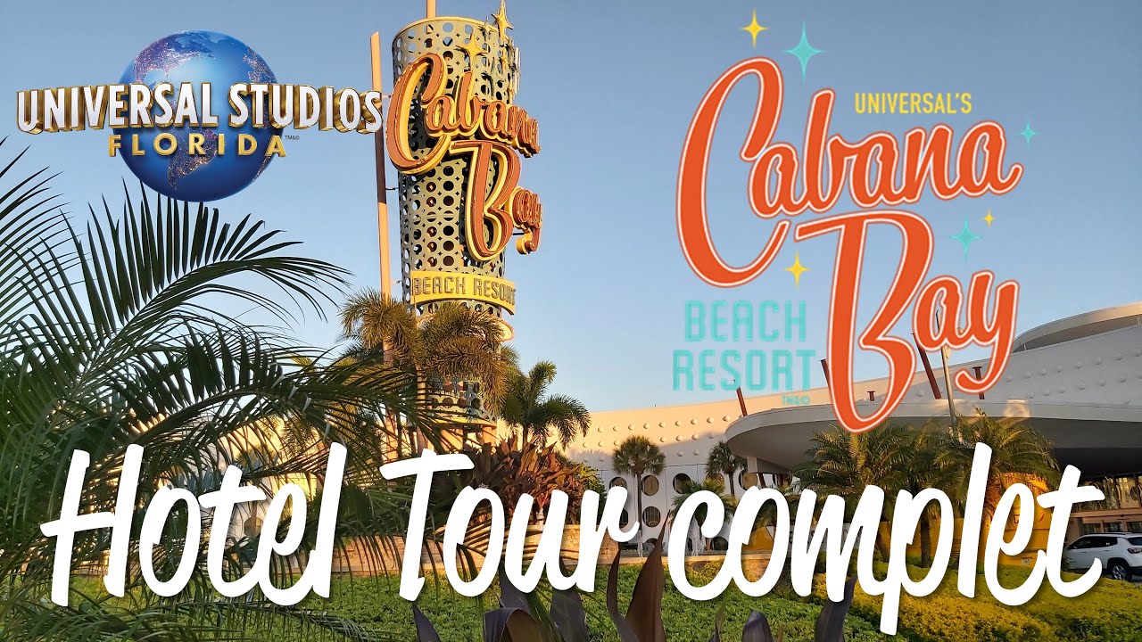 LE MEILLEUR HÔTEL D'UNIVERSAL ORLANDO ? Vlog hôtel tour à Universal's Cabana Bay Beach Resort