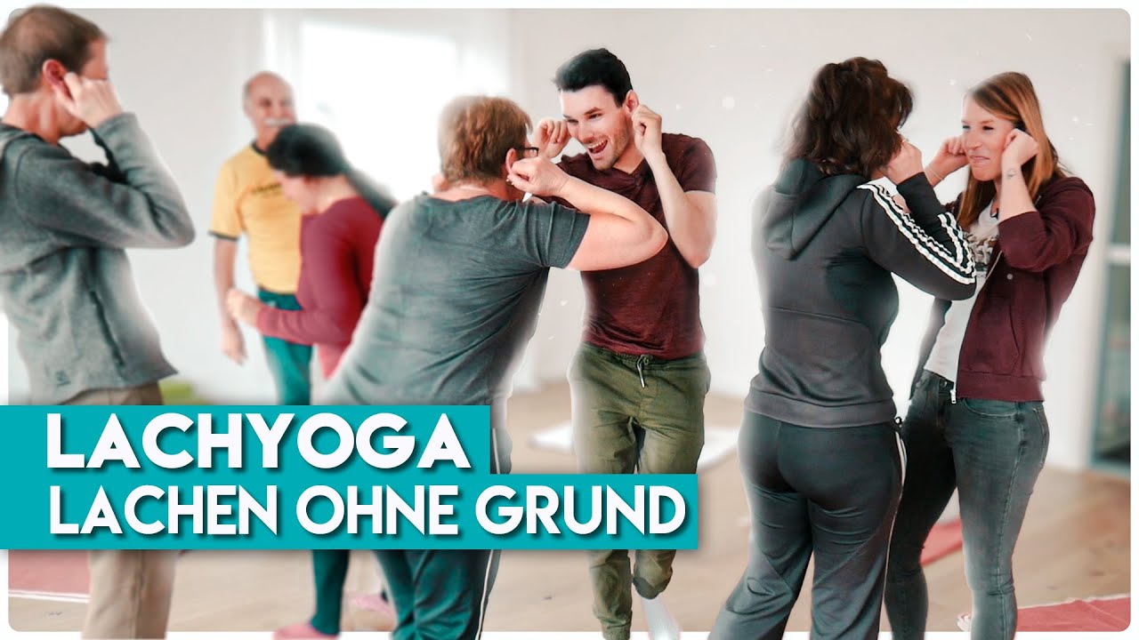 Gl&uuml;cksgef&uuml;hle durch LACHYOGA - Wir lernen LACHEN ohne Grund | alexOmay