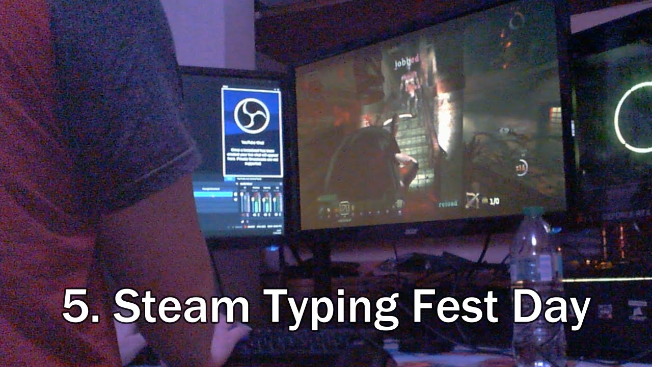 5. Steam Typing Fest | Daily February Stream