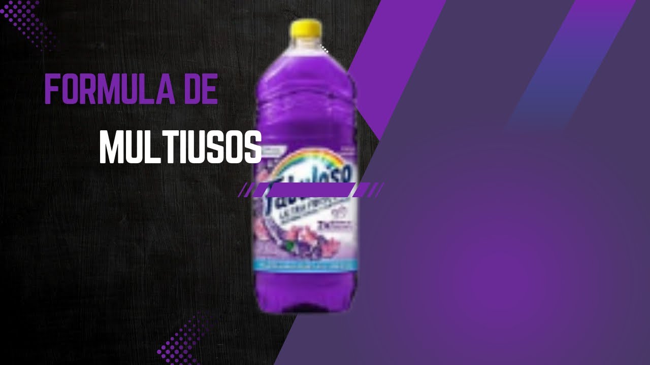 Fórmula de multiusos desde cero