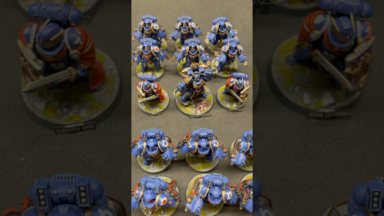 Ultramarines Space Marines showcase Warhammer 40K Battle Report
