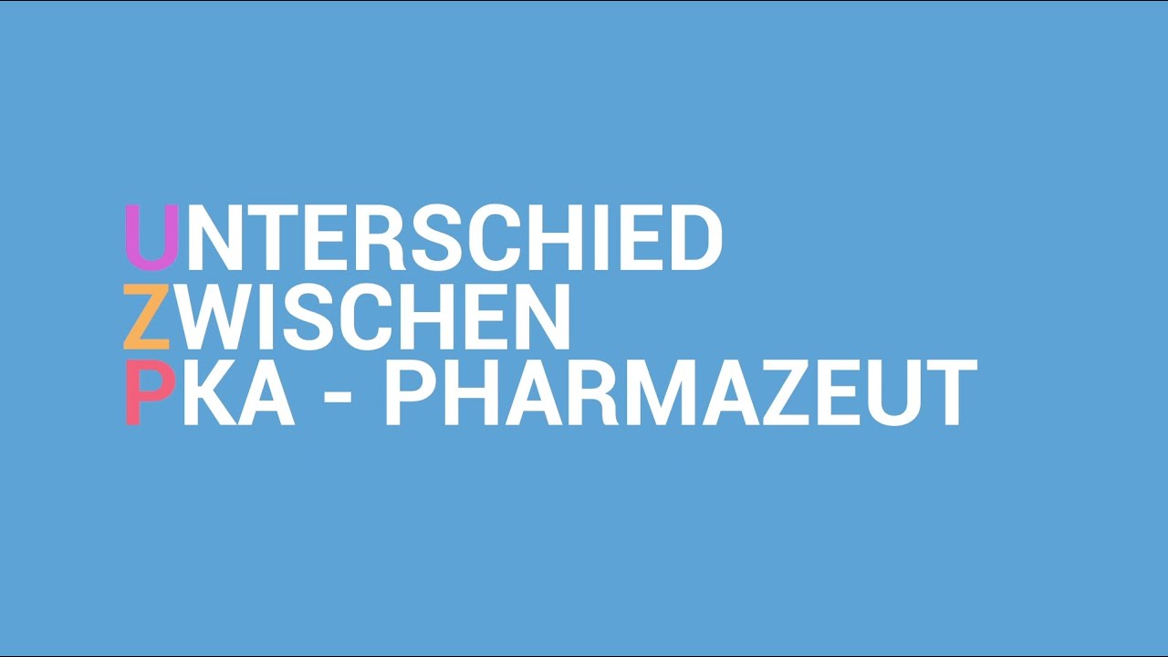 Unterschied - PKA vs. Pharmazeut