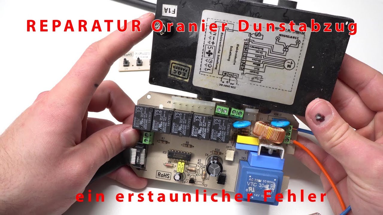 Reparatur | Oranier Dunstabzugs Platine
