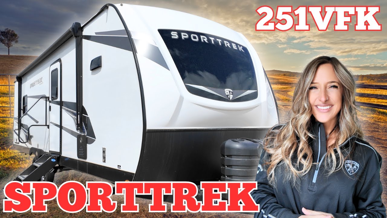 This FRONT RV KITCHEN Will Make you JEALOUS! Venture RV Sporttrek 251VFK Full Tour