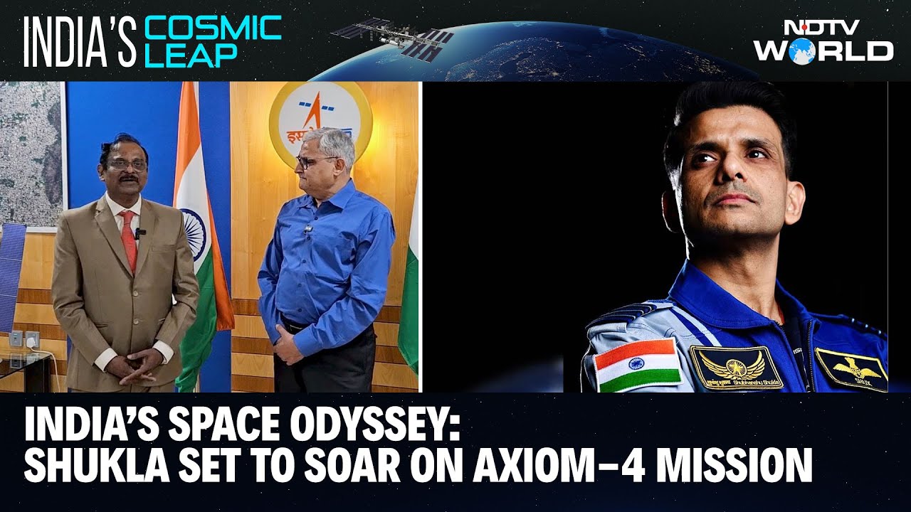 Axiom Mission Space Flight | India's Space Odyssey: Shubhanshu Shukla Set To Soar On Axiom-4 Mission