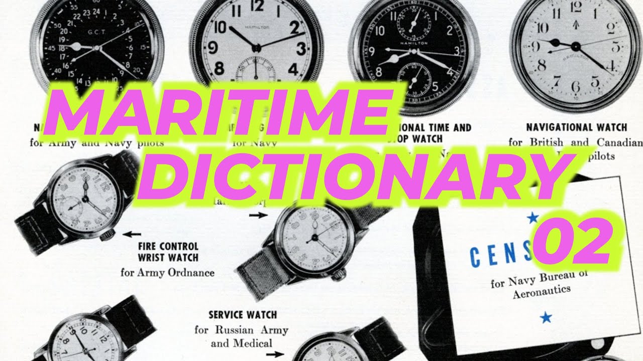 MARITIME DICTIONARY 02