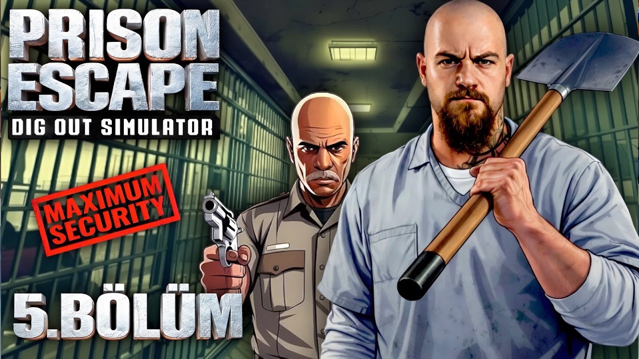 FİNALE ÇEYREK KALA | PRISON ESCAPE SIMULATOR : DIG OUT | 5.BÖLÜM