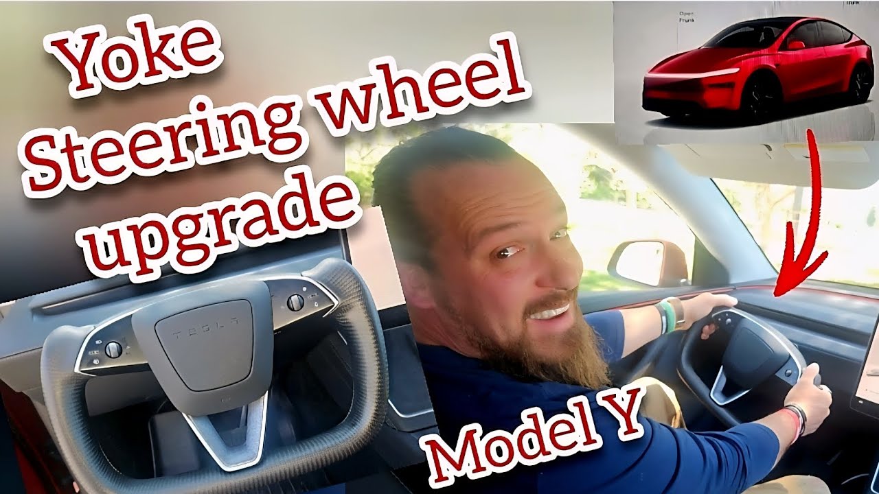 DIY steering wheel upgrade to a Yoke.    + PROMO Code.      by Tesstudio