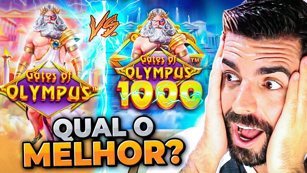 QUAL É MELHOR? GATES OF OLYMPUS VS GATES OF OLYMPUS 1000!