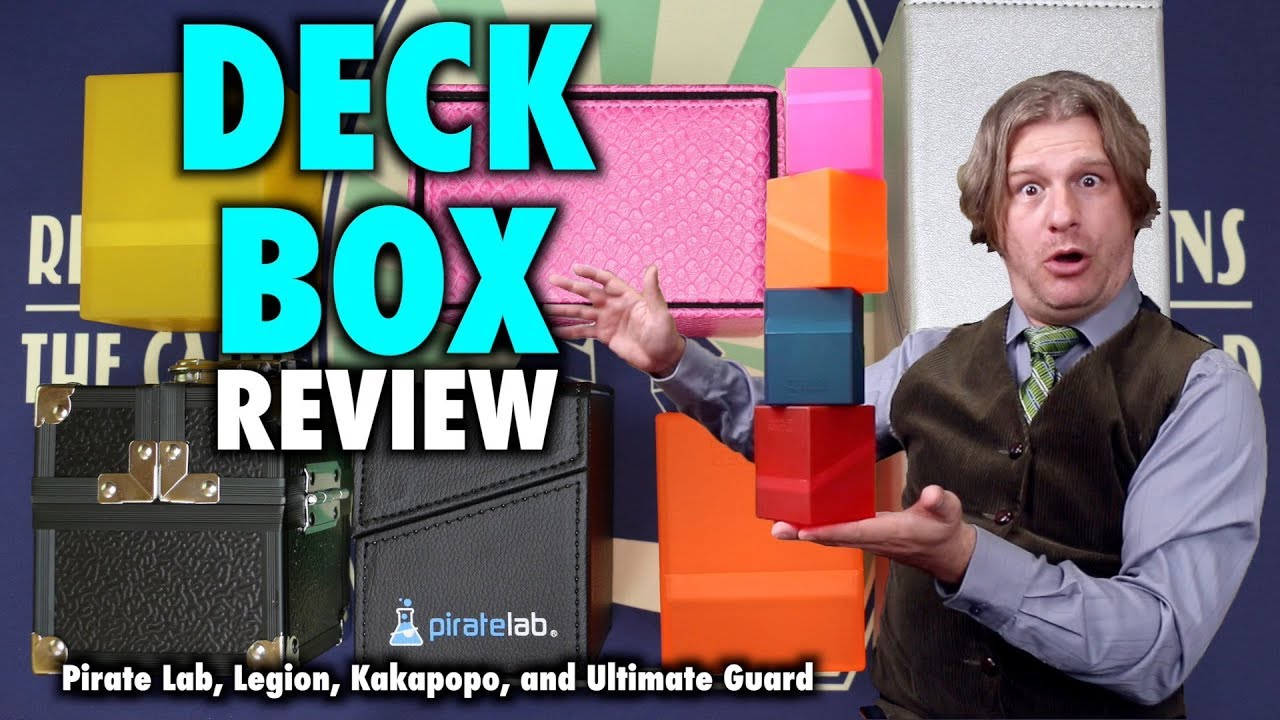 MTG Best Deck Boxes 23 - Legion Vault, Horde, Ultimate Guard Boulder and Arkhive, Pirate Lab Slice