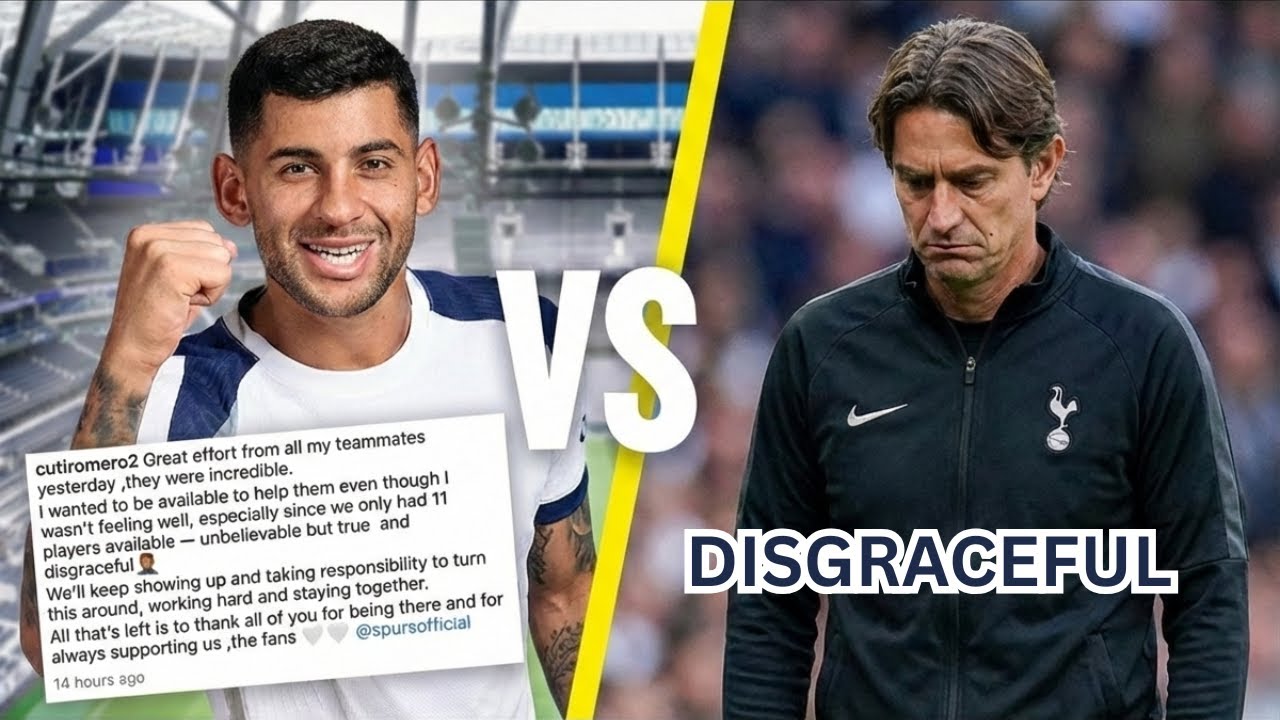 Disgraceful: Cuti Romero CALLS OUT Tottenham Board Once Again | Tottenham latest news #spurs #coys