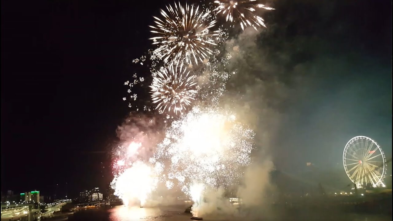 Brisbane New Years Fireworks 2022