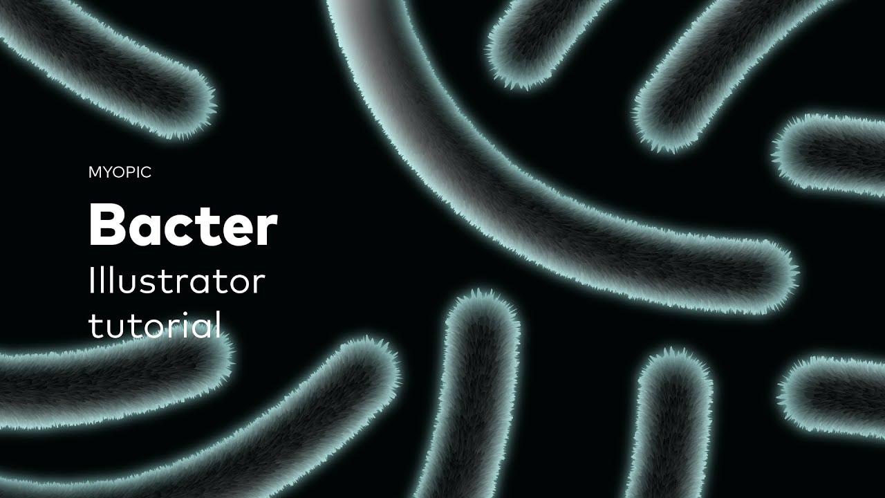 Adobe Illustrator | 3D Bacterium