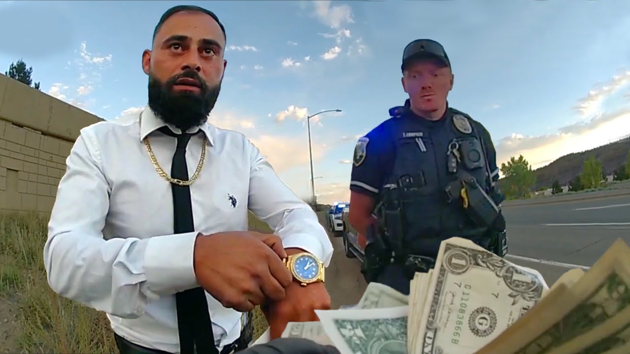 Цыган-мошенник пойман за продажей фальшивого золота. BODYCAM