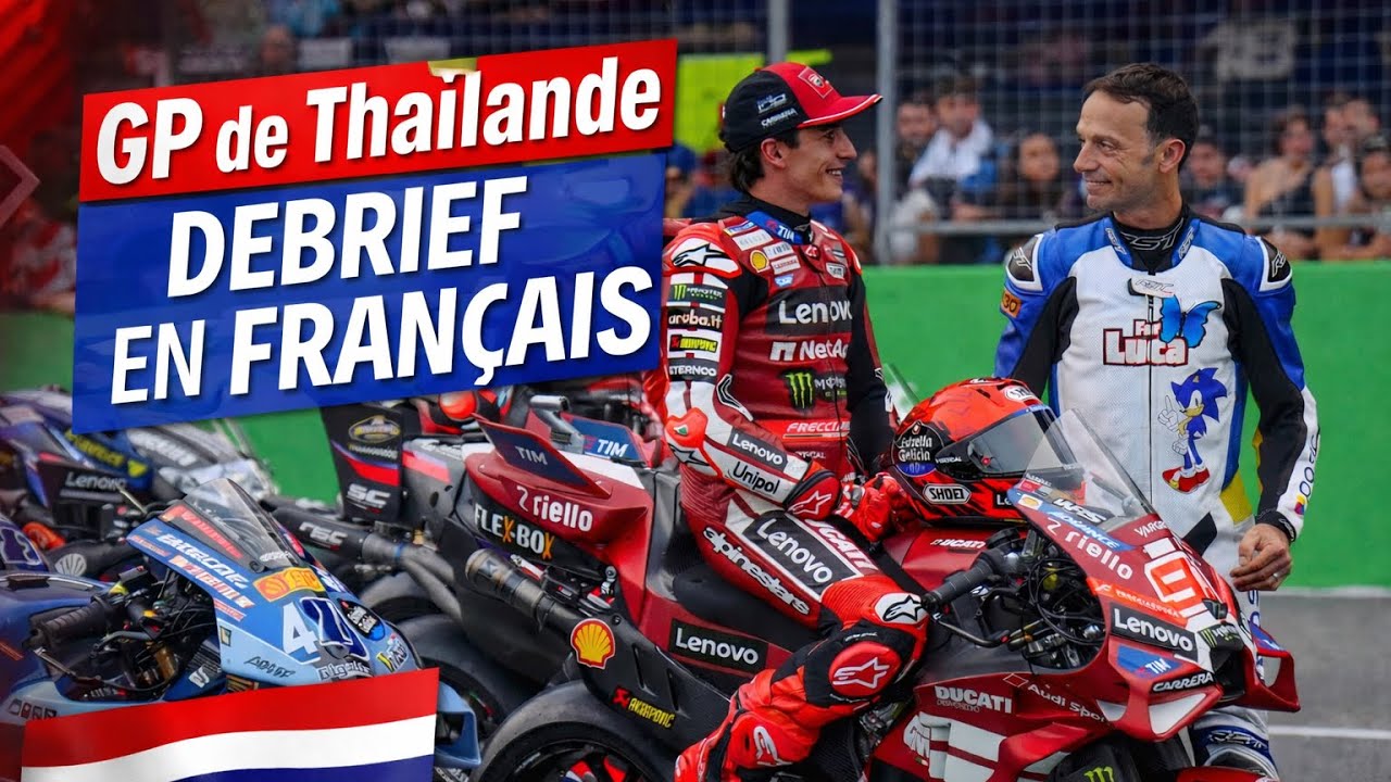 Thaïlande GP Buriram Debrief en Français avec Sylvain Guintoli