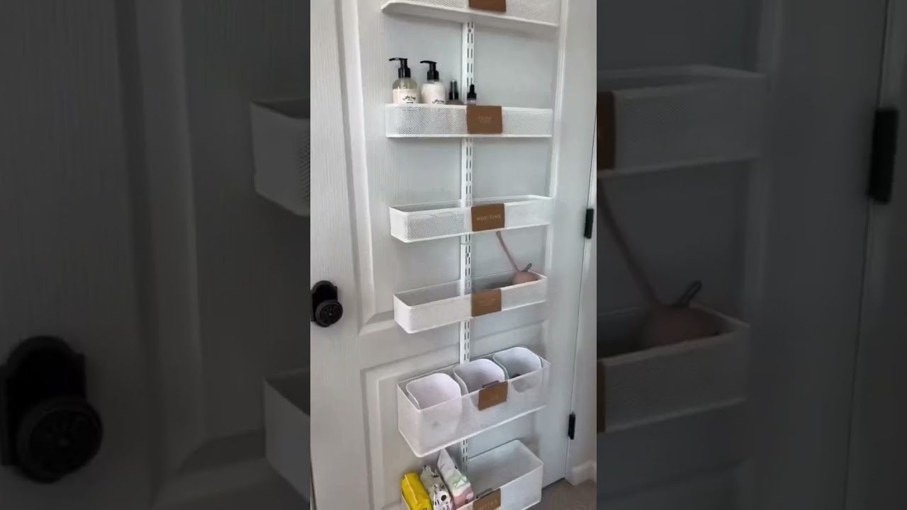How I organized my nursery 