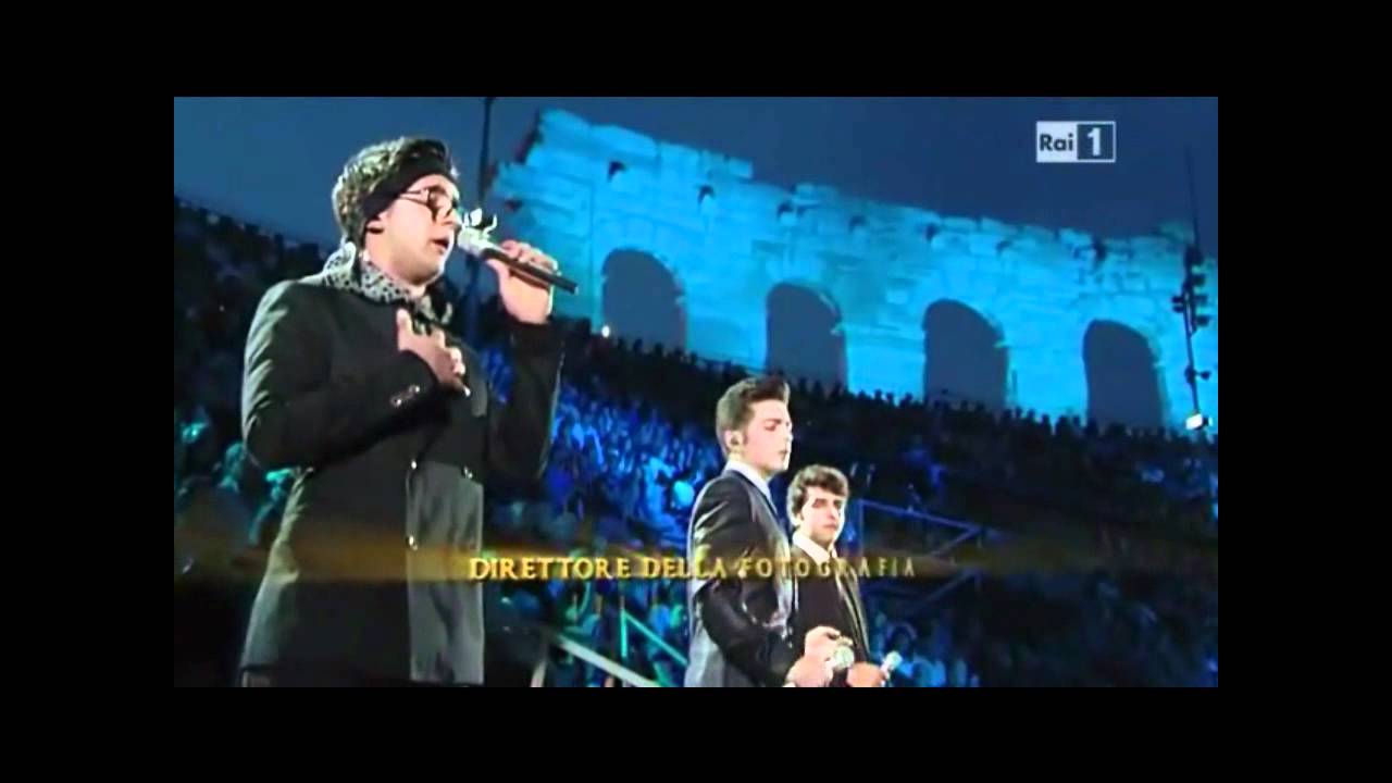 Il Volo en Arena di Verona 2012 Un amore...