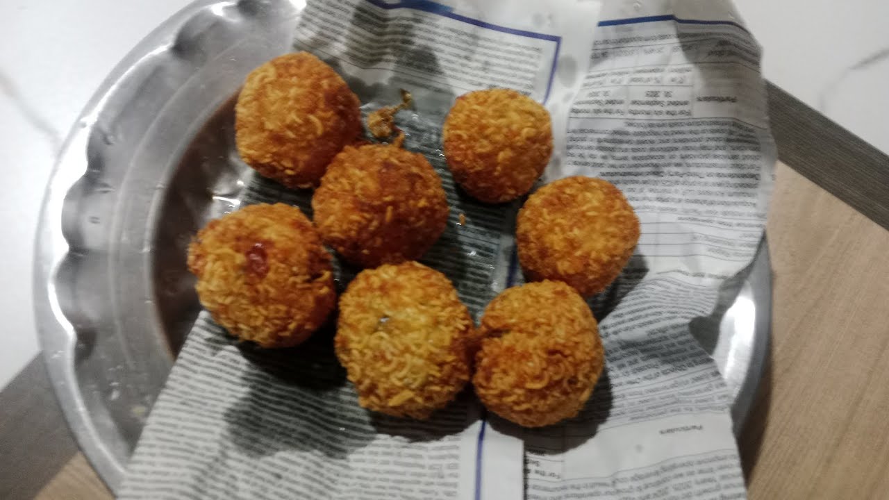 Maggi balls #Anisa kitchen #trending #video #easy and tasty recipe #cooking video
