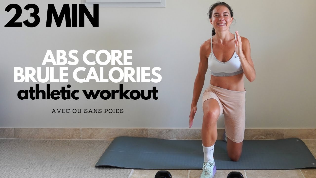 23MIN ABDOS DESSINES CORE EXPLOSIVITE - Athletic workout