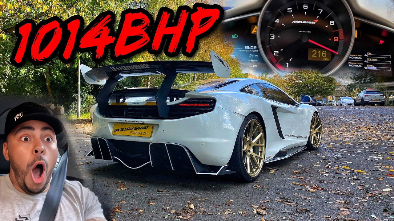 THE 1014BHP MCLAREN MP4-12C FROM HELL.. *ABSOLUTELY RAPID*