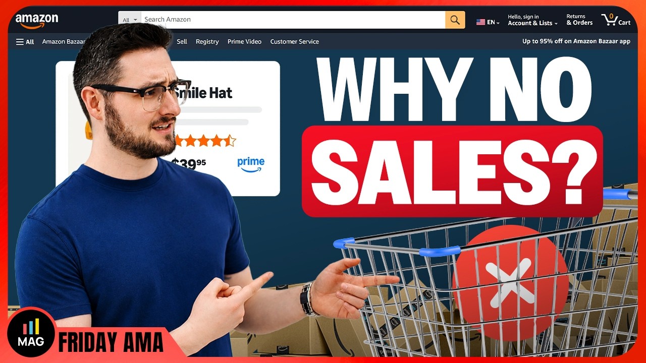 Friday Live Amazon and eCommerce Q&A with Noah Wickham