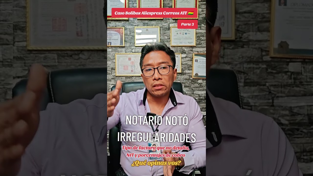 Notario notó irregularidades de Bolibox en entrega de productos importados vía Aliexpress 