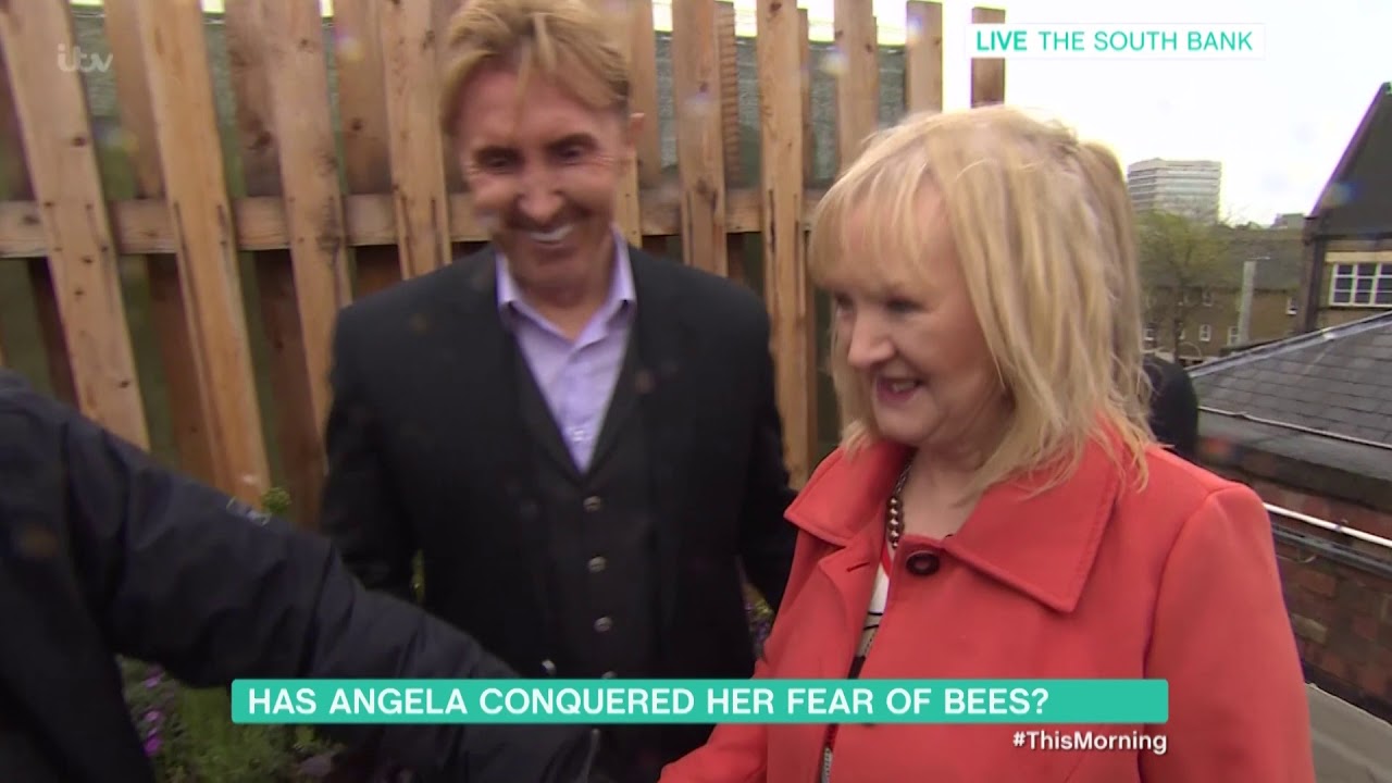 Has Angela Conquered Her Fear of Bees? | This Morning