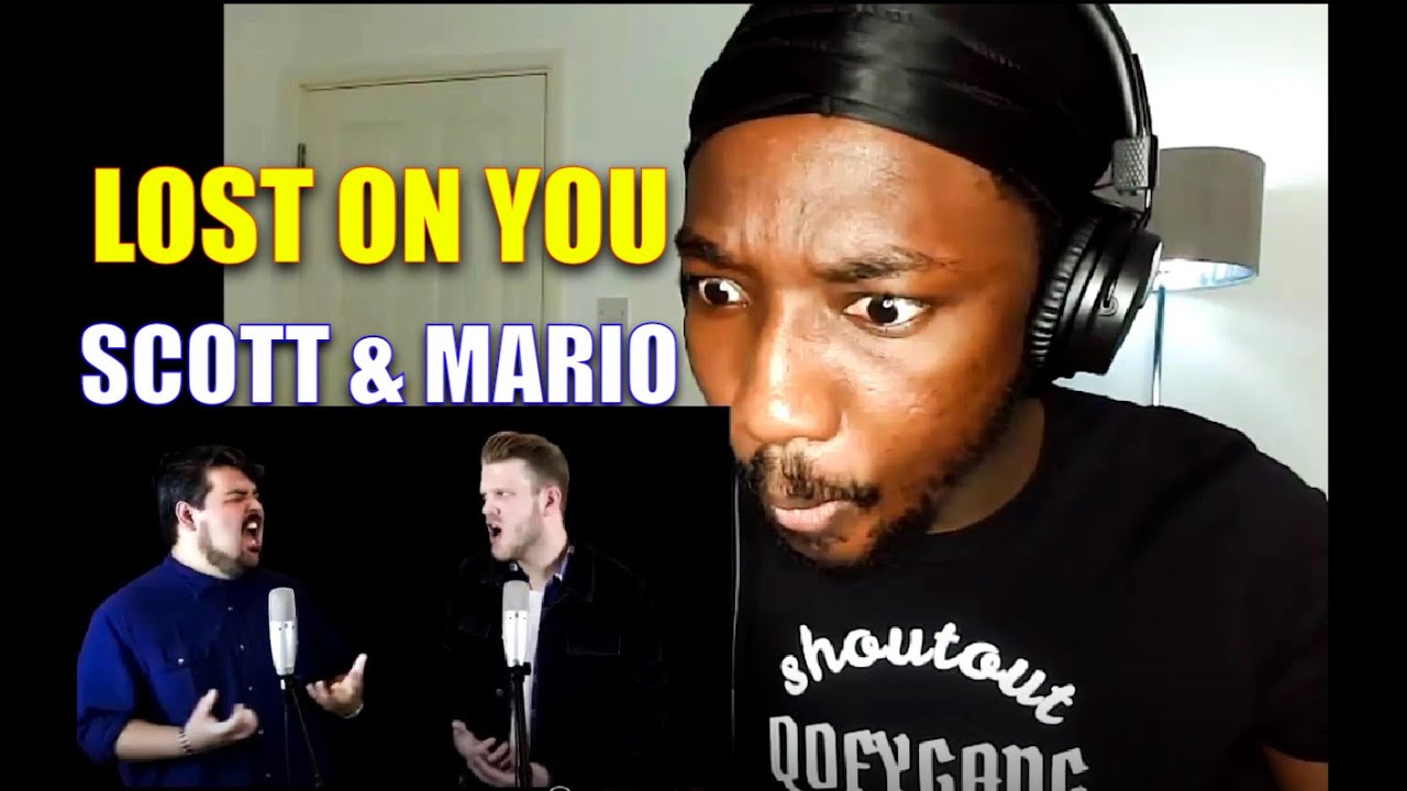 "LOST ON YOU" by Scott Hoying & Mario Jose (LP x HANS ZIMMER Cover) | REACTION