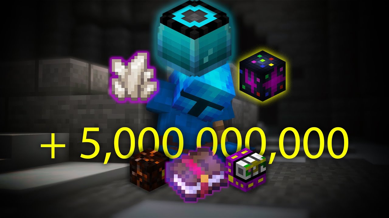5 Billion Coin RNG Compilation | Hypixel Skyblock