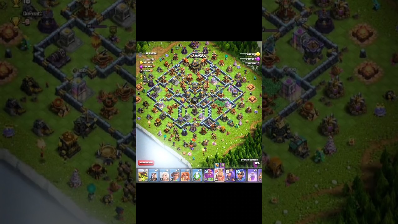 root always safe!🗿#coc #clashofclan #sumit007 #prettexgaming