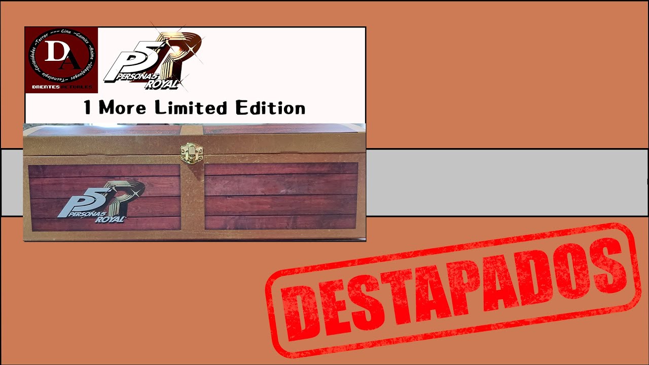 Destapados - Persona 5 Royal 1 More Limited Edition
