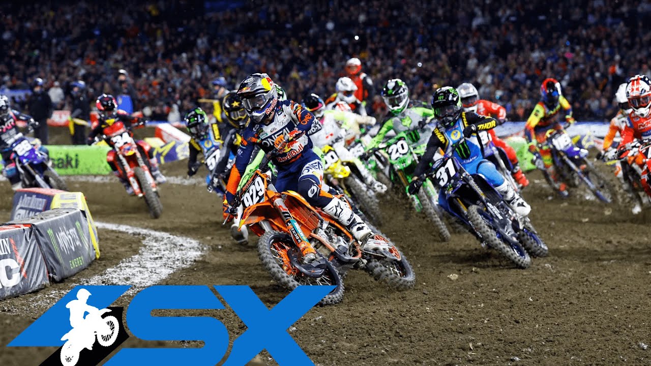 Supercross Round #1 250SX Highlights | Anaheim, CA Angel Stadium | Jan 6, 2024