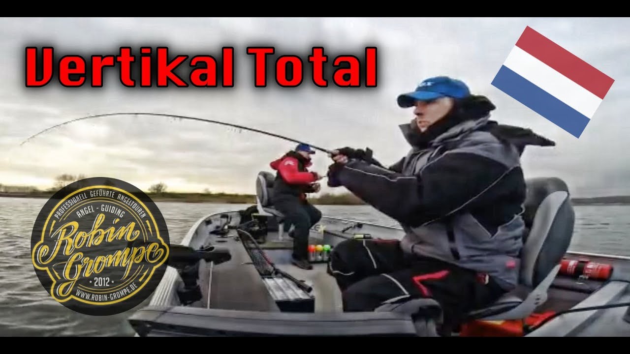 Vertikal Total - Vertikal auf Zander in den Niederlanden