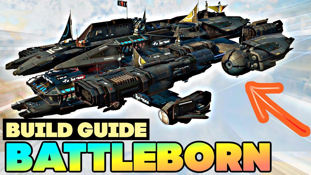 TUTORIAL ULTIMATE ‘Lived-In’ Corvette | Sky Pirate BATTLEBORN  No Man’s Sky #nomansky #nomanssky2025