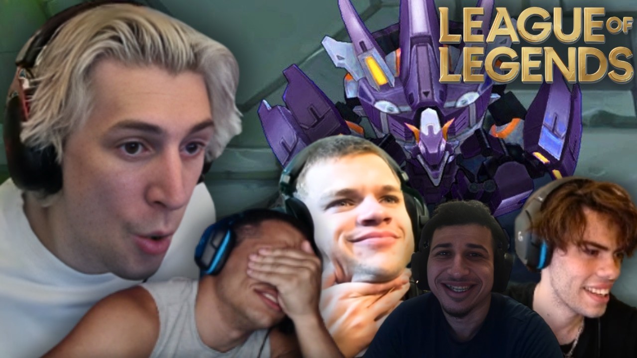 xQc DESTROYS LoL 5S Ranked ft. Jynxzi, Tyler1, Dantes, & Humzh
