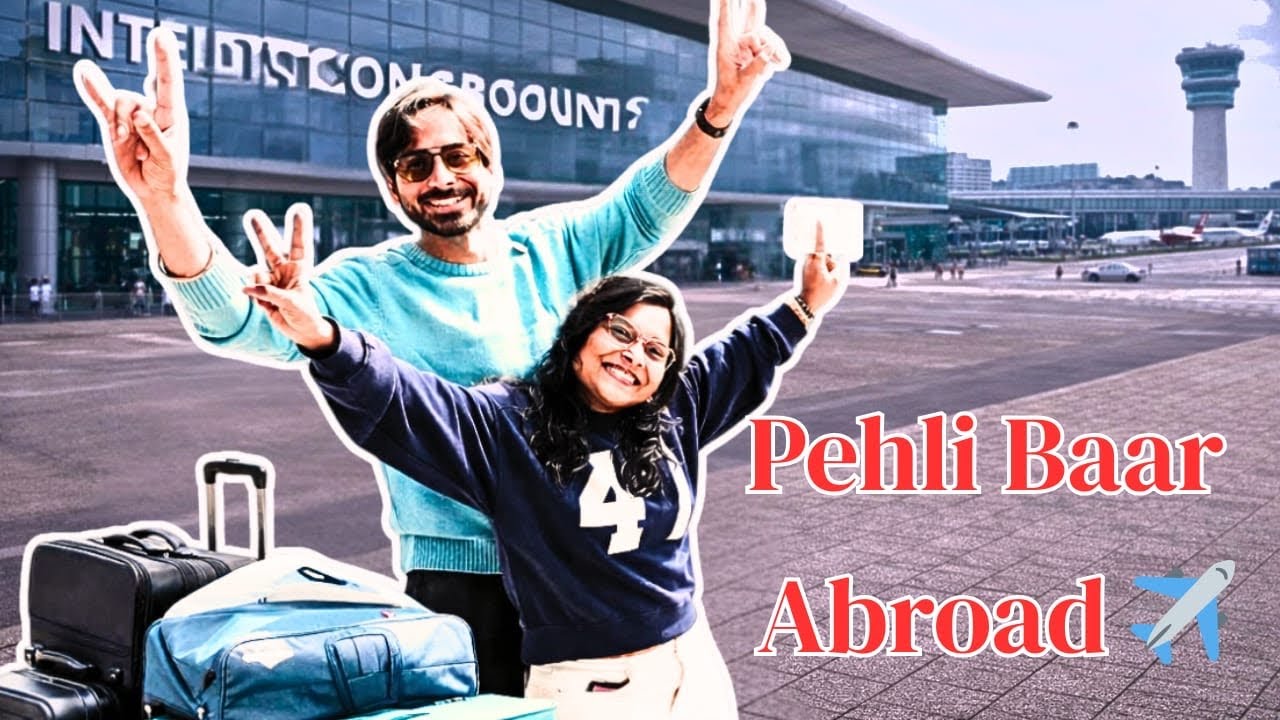 Humari First International Trip ✈️😍💃🕺|| Travel Vlog || Dubai Series Episode-1 ||