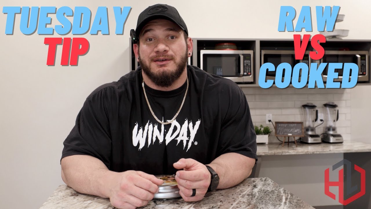 Weighing Food Raw vs. Cooked | Tuesday Tip | Hunter Labrada