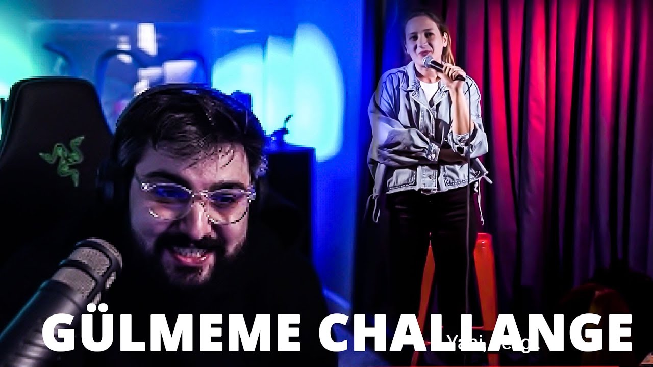 Swaggybark - ALP KADIN STANDUP`ÇI İZLEYİP GÜLMEME CHALLANGE YAPIYOR | @Swaggybark
