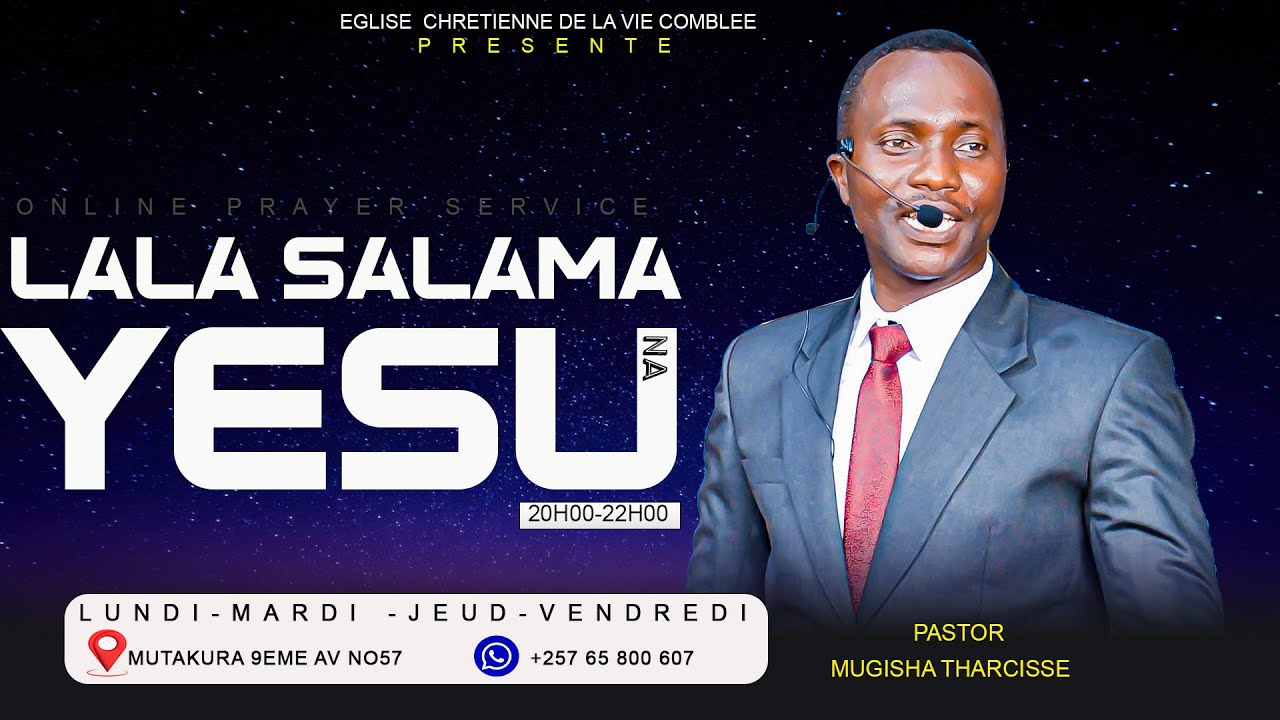 LE26-01-2026 LALA SALAMA NA YESU  /PASTOR MUGISHA THARCISSSE&AMAHIRWE_YAKABIRI TV