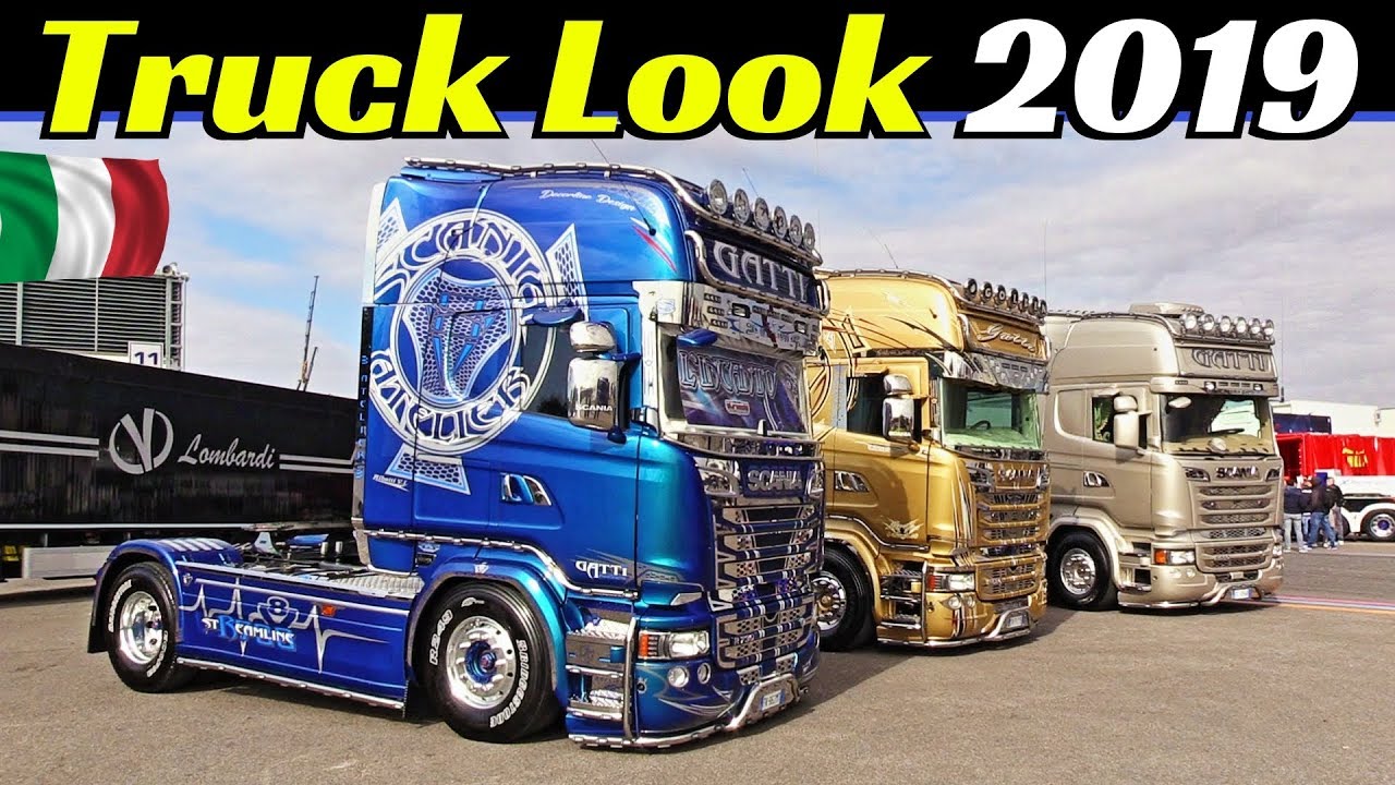 Truck Look 2019 - Transpotec Logitec Verona Fiera, Italy - Custom Truck Show (Camion Decorati)