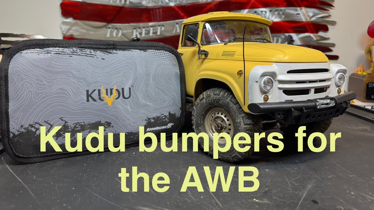 New Bumpers for the BRX01 AWB and new tools for ME!