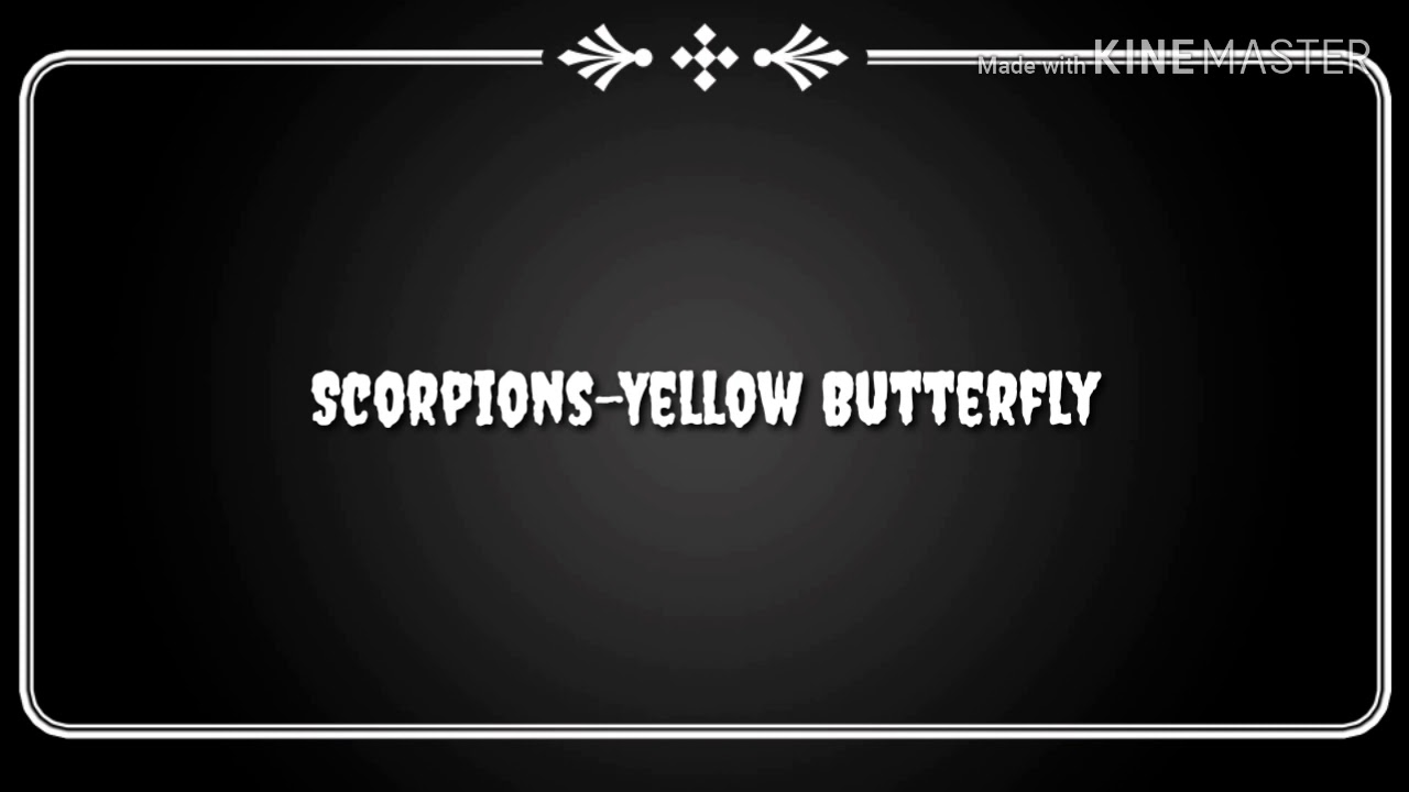 Scorpions Yellow Butterfly Sub Español