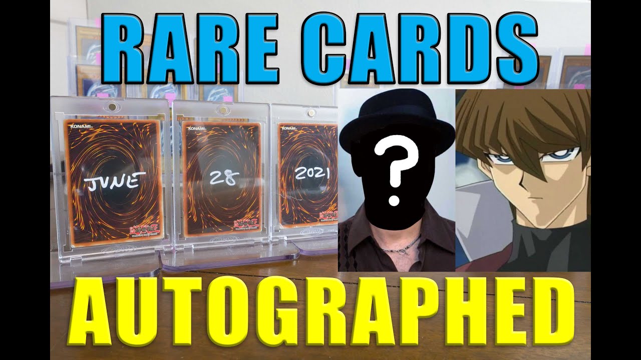 Favorite Cards in My Yugioh Collection (AUTOGRAPHED)