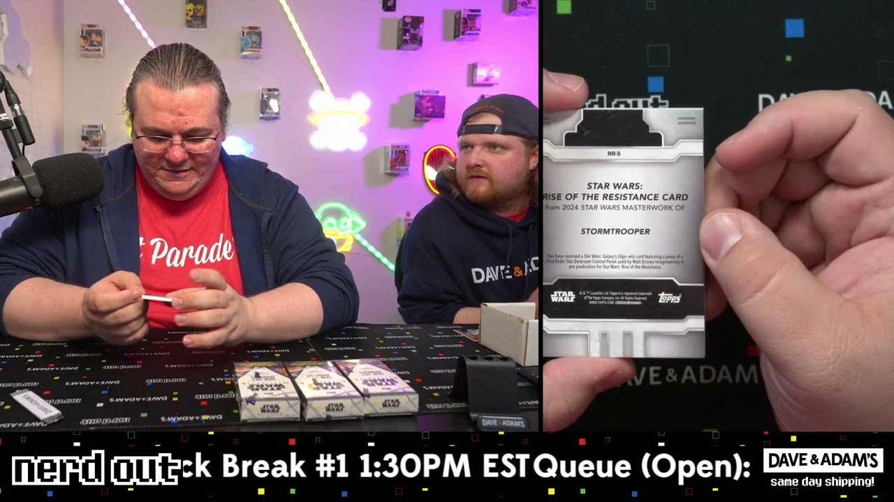 Munoz's 2024 Star Wars Masterworks Box Break 4/16/2025