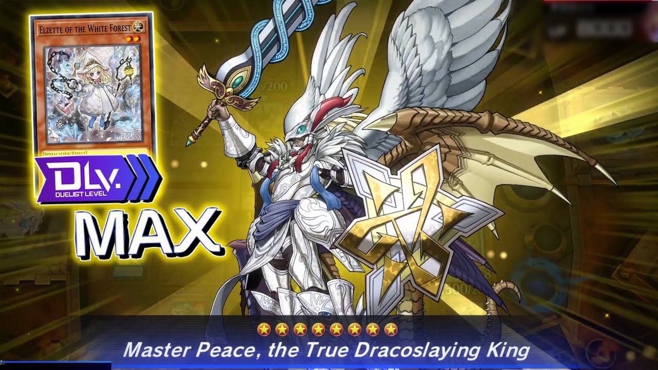THE BEST DECK TO PLAY MASTER PEACE THE TRUE DRACOSLAYING KING BABY! LET'S GO [Yu-Gi-Oh! Master Duel]